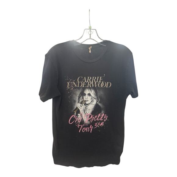 Carrie Underwood Tops - Carrie Underwood TShirt Womens Medium Black The Cry Pretty 360 Tour 2022